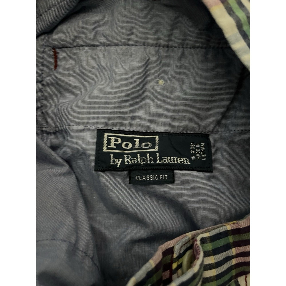 Polo Ralph Lauren Indian Madres Chino Shorts Men's Size 40 Flat Front Preppy - Picture 6 of 7